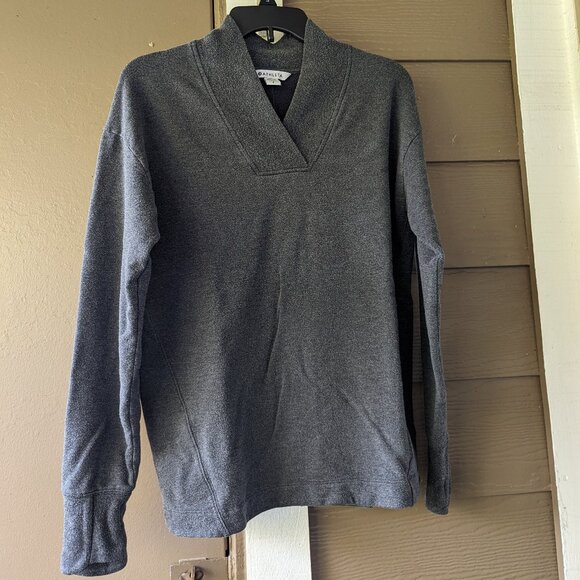 Athleta CLARITY V-NECK SWEATSHIRT. Size small. - Picture 1 of 4